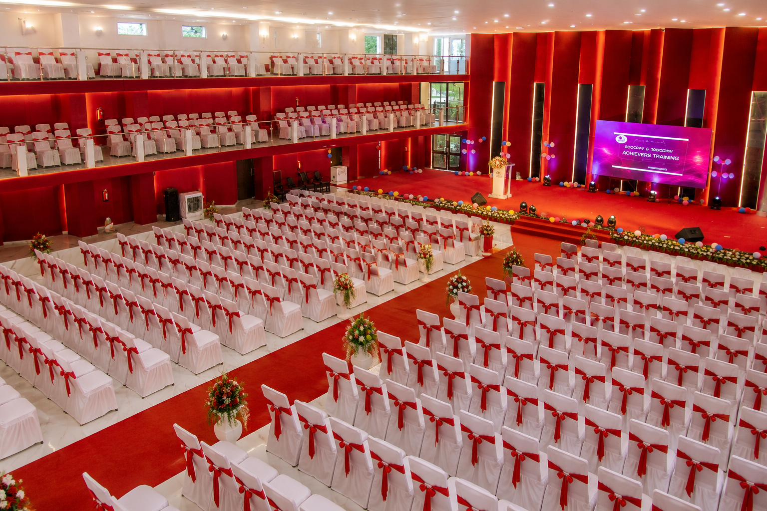 Conference hall interior